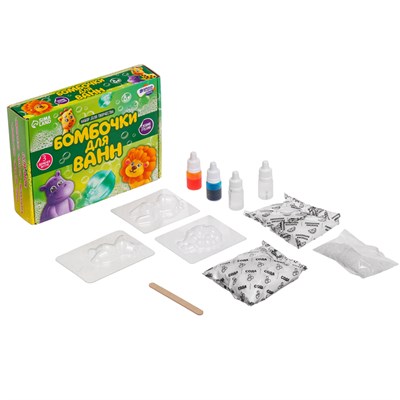 Н-р д/творчества Бомбочки своими руками Дружные зверята  28157