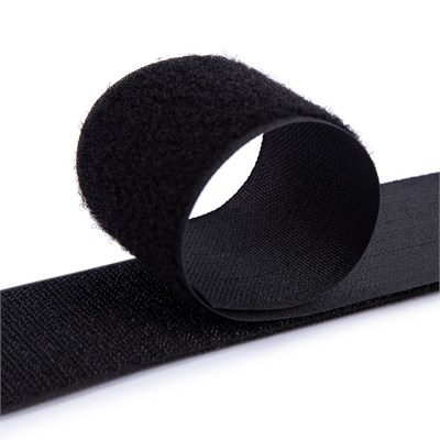 Липучка LG-50B 50мм 1м Черный 127435