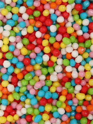 Посыпка кондитерская с мягким центром «Бисер», разноцветная, 20гр 127617