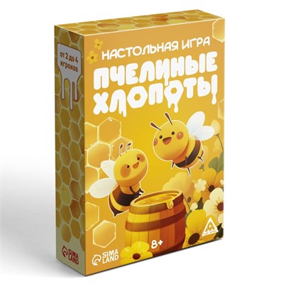 Настольная игра «Пчелиные хлопоты», 60 карт, 8+ 127807