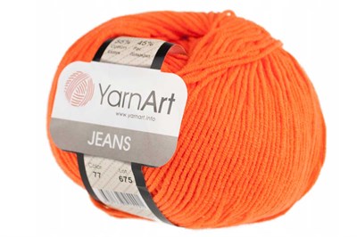 Пряжа YarnArt Jeans 55% хлопок/45% полиакрил 50гр № 77 34399