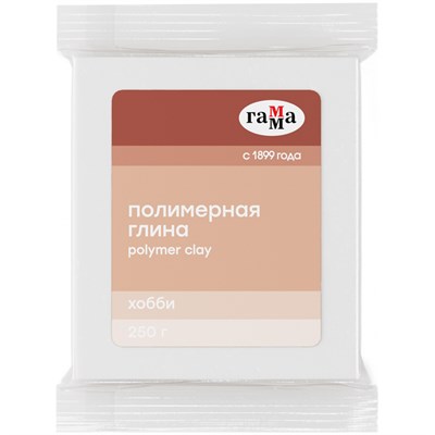 Полимерная глина Гамма "Хобби", прозрачный, 250г 105609