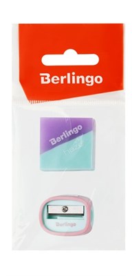 Н-р ластик и точилка Berlingo "Haze" 111034