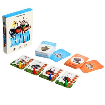 Настольная игра «Чумовые жуки», 98 карточек 115353