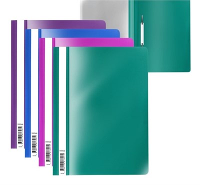 Папка-скоросшиватель А4, 140мкм, ErichKrause Fizzy Vivid, микс 1шт 128933