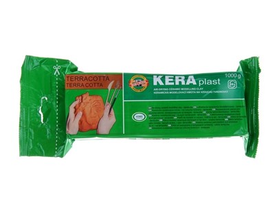 kera plast терракот 1000гр  - фото 5901