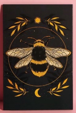 Открытка средняя «Чудеса», шмель, 12 × 18 см 11849 - фото 6423
