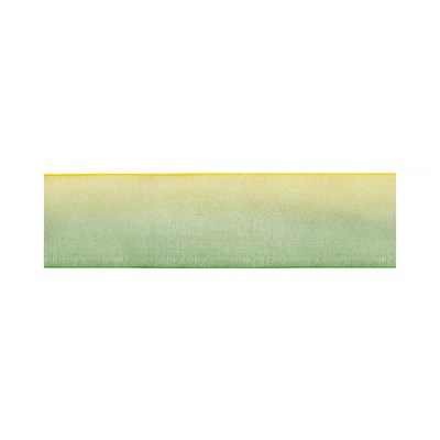 лента капрон двухцветная ORР-25 №080/015 желтый/зеленый - фото 8587