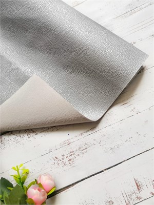 Кожзам искусств. кожа цв. серебро 48*48см 21603 - фото 9292