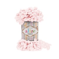 Пряжа Alize Puffy 100% Микрополиэстер 100гр №639, св.розовый