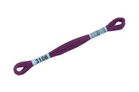 Нитки д/вышивания "Gamma" мулине 100% хлопок 8м №3108 т.т.сиреневый 21531