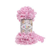 Пряжа Alize Puffy 100% Микрополиэстер 100гр №185, розовый