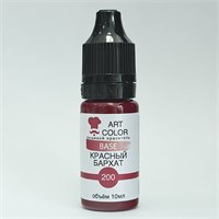 Краситель пищевой гелевый Art Color Base 10мл цв. 200 Красный бархат