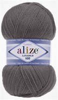 Пряжа Alize Lanagold 800 51%акрил/49%шерсть 100г/730м №348