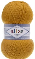 Пряжа Alize Lanagold 800 51%акрил/49%шерсть 100г/730м №645