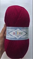 Пряжа Alize Lanagold 800 51%акрил/49%шерсть 100г/730м №390