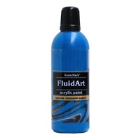 Краска для Fluid Art 80мл Синяя УЦЕНКА