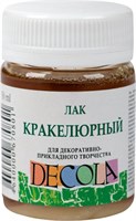 Лак кракелюрный 50мл decola  1420