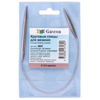 Спицы GAMMA круговые на металлической леске MNF 5,0мм 25см  104376