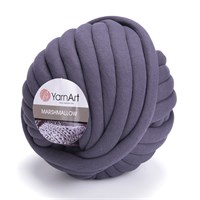 Пряжа YarnArt Marshmallow 37% хлопок/63% полиамид 750гр цвет №908 тёмно-серый 104457