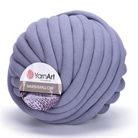 Пряжа YarnArt Marshmallow 37% хлопок/63% полиамид 750гр цвет №904 серый 104458