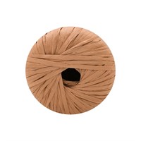 Пряжа Raffia 40гр (переработанные листья пальмы), 90м цвет 116-24 медный