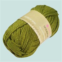Пехорка Осенняя 25% шерсть/75% ПАН объемный 200гр цв.448 Св.оливковый  34352
