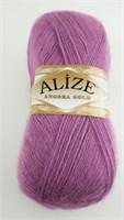 Пряжа Alize Angora gold 80% акрил/20% шерсть 100гр, цв.28 Роза