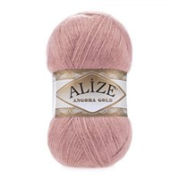 Пряжа Alize Angora gold 80% акрил/20% шерсть 100гр, цв.144 Т.пудра