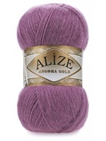 Пряжа Alize Angora gold 80% акрил/20% шерсть 100гр, цв.440 Т.роза