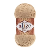 Пряжа Alize Diva stretch 8% эластик/92% микрофибра 100гр, цв.368 Св.бежевый 104969
