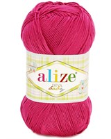 Пряжа Alize Diva Baby 100% микрофибра 100гр, цв.149 Фуксия