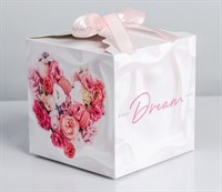 Коробка складная «Dream», 12×12×12см