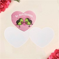 Открытка-мини двойная «Ты моя половинка», 7х6см 105137
