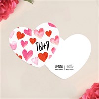 Открытка-мини «Ты+ Я», 7х6см 105140