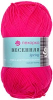 Пехорка Весенняя, 100% мерсеризованный хлопок, 439 Малиновый