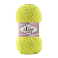 Пряжа Alize cotton gold 55% хлопок/45% акрил №668 Лимон