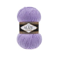 Пряжа Alize lanagold classic 51% акрил/49% шерсть 100гр №166 Лиловый