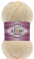 Пряжа Alize cotton gold 55% хлопок/45% акрил №458 Камень