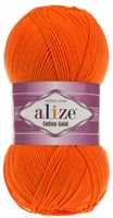Пряжа Alize cotton gold 55% хлопок/45% акрил №37 оранжевый 106416