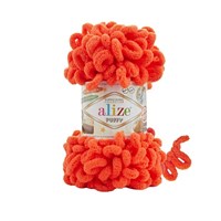 Пряжа Alize Puffy 100% Микрополиэстер 100гр №421, гранатовый цветок