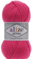 Пряжа Alize Extra 90% акрил/10% шерсть 100гр/220м №149 Фуксия