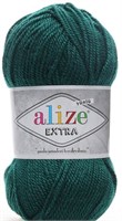 Пряжа Alize Extra 90% акрил/10% шерсть 100гр/220м №598 Зел.трава