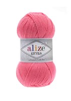 Пряжа Alize Extra 90% акрил/10% шерсть 100гр/220м №170 Розовый