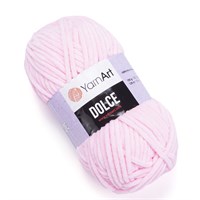 Пряжа "Dolce" 100% микрополиэстер 120м/100гр №796 розовый