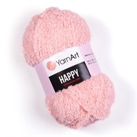 Пряжа YarnArt Happy 100% полиэстер, 100г/175м №772 Пудра 