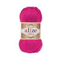 Пряжа Alize Diva 100% микрофибра цв.149 Фуксия