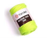 Пряжа YarnArt MACRAME CORD № 801 3mm 60% хлопок , 40% вискоза и полиэстр , 250 г. , 85 м.