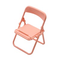 Кукольный стул складной, розовый, 1 шт