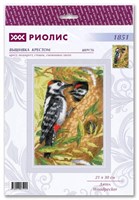 Riolis н-р д/вышивки шерстью Дятел 1851  28052